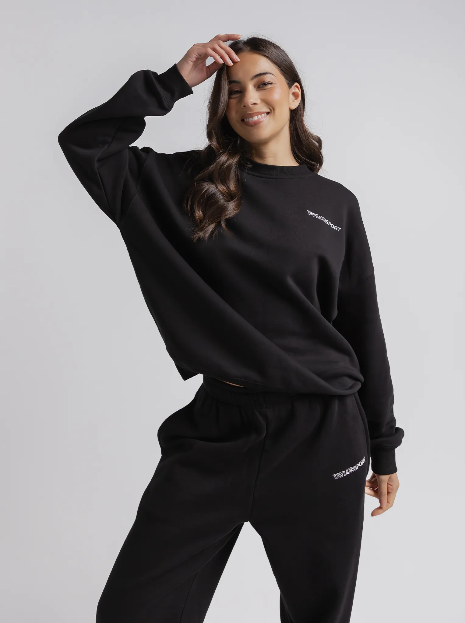 Everyday apparel Heritage Crew in Black