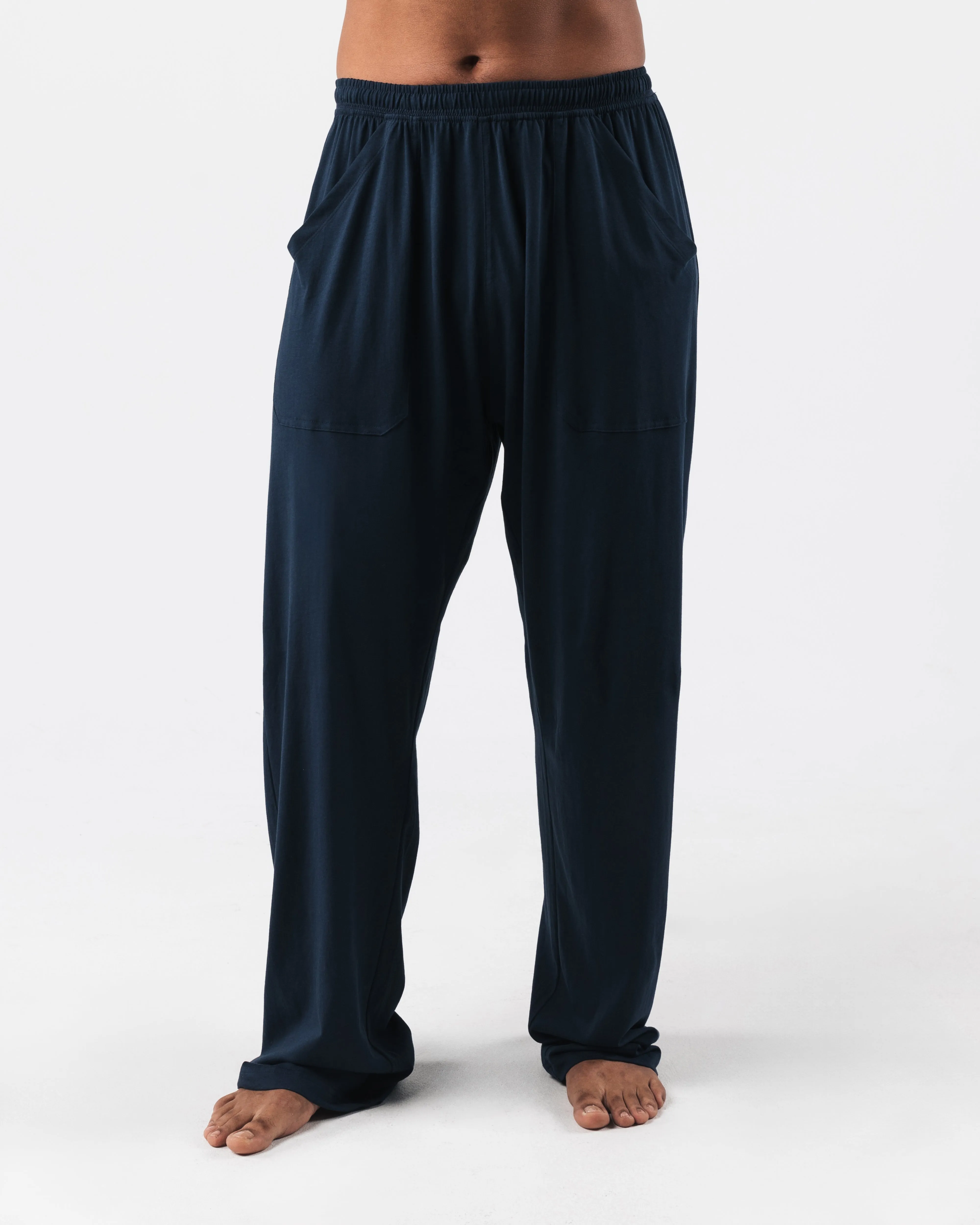 Zero Classic Straight Leg Pant - Navy Trendy Style