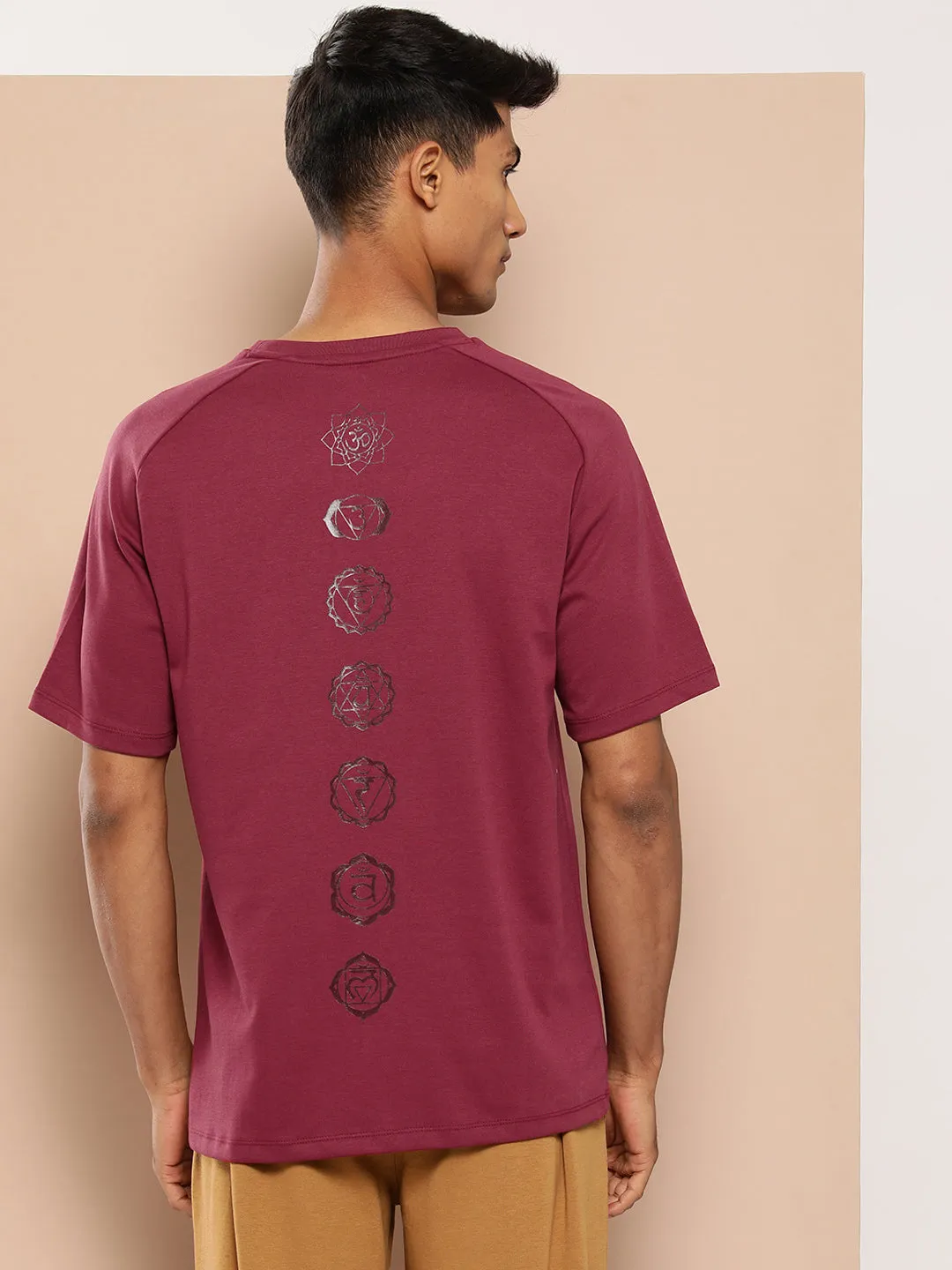 Chakra Balance Oversized Tee Training Fit