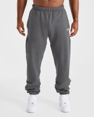 Multi Pocket System DurableConstruction Essential Oversized Joggers - Charcoal Marl