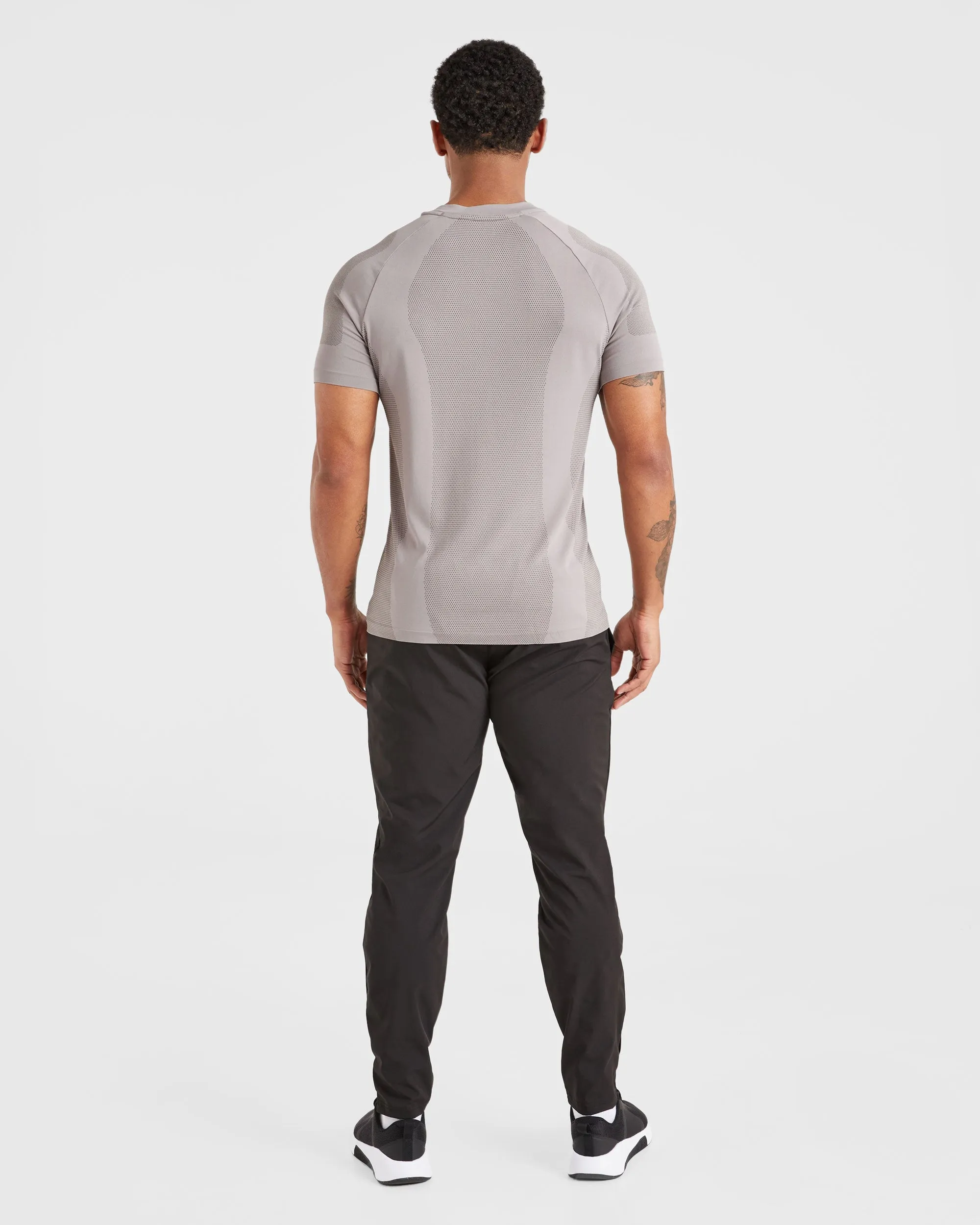 Attain Seamless T Shirt - Woodland Fog HighThreadCount