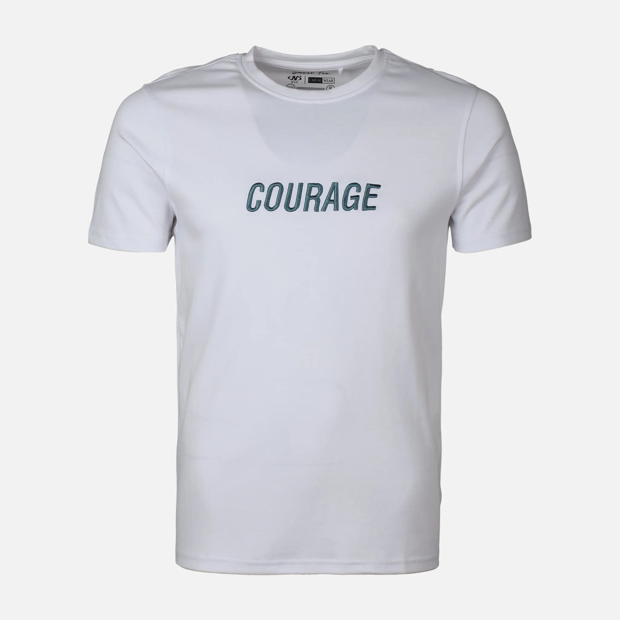 MEN T-SHIRT ROUND NECK REGULAR FIT Machine Fit Tight Net