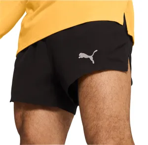 Heels Puma Run Ultraweave Velocity 3 Inch Mens Running Shorts - Black