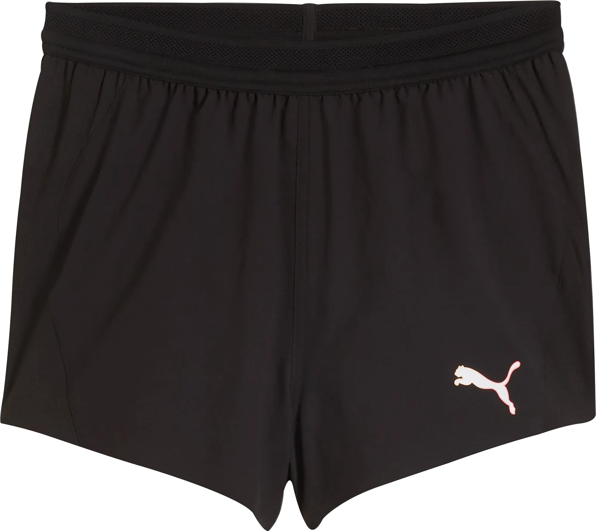 Puma Run Ultraweave Velocity 3 Inch Mens Running Shorts - Black Linen shorts Fleece Lining