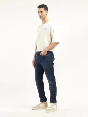 Men's 512 Blue Slim Tapered Fit Mid Rise Jeans Trend Setter Home Comfort Beach Day Breathable