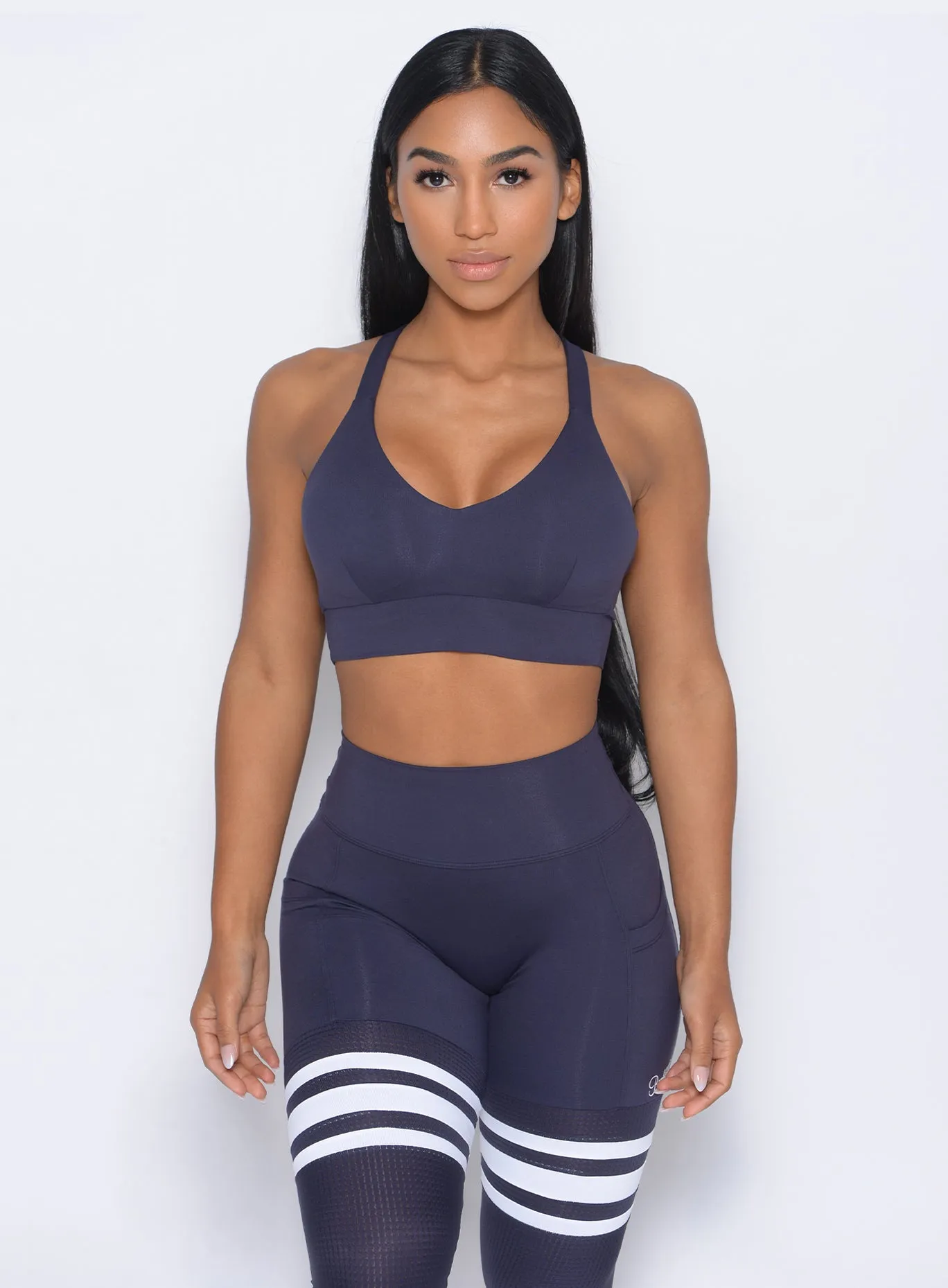 Gym members Moisture Wicking Fabric Synergy Sports Bra