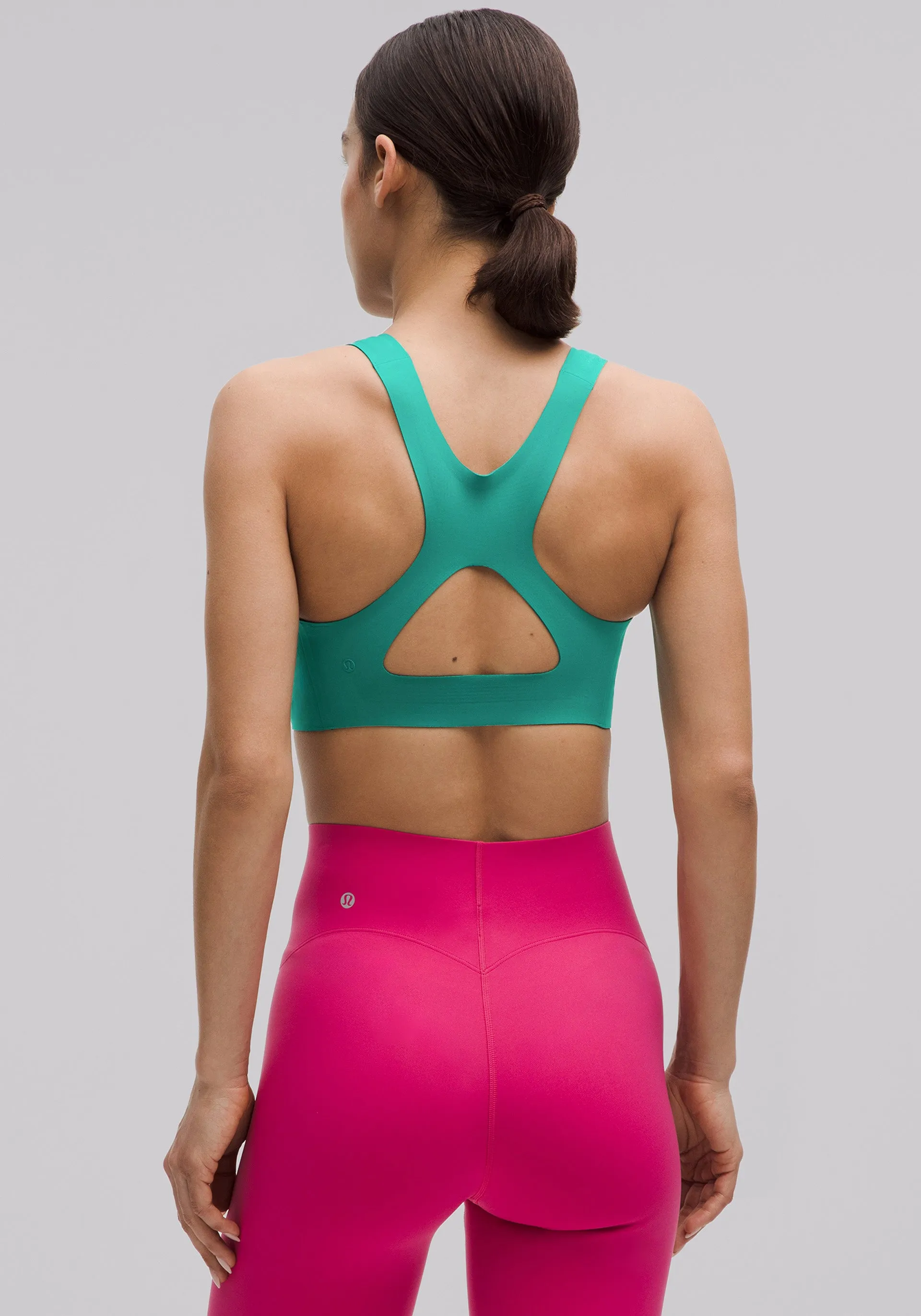 Soft Touch Loose fit seams lululemon Go Further Bra with Support Code Technology | High Impact, C/D Cup
