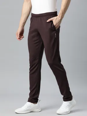 Durable Utility Secure Cuff Design Alcis Men Solid Slim Fit Sports Track Pants