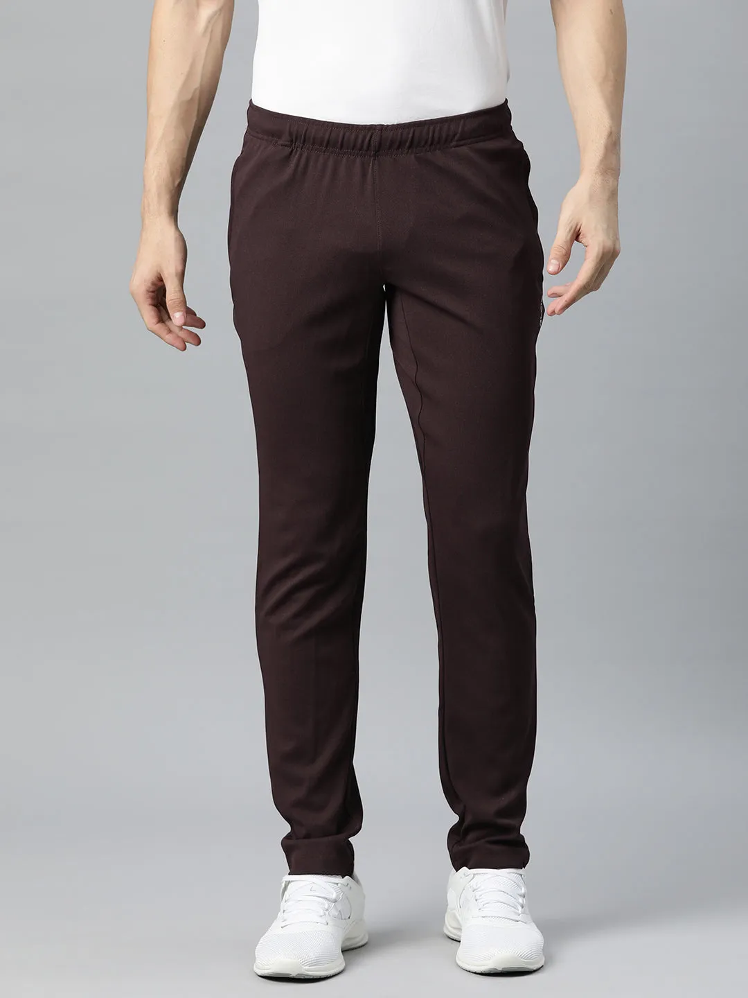 ReinforcedKnees Cozy Fit Alcis Men Solid Slim Fit Sports Track Pants