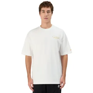 Minimal Comfort Style Authentic Norda T-Shirt - White Yellow Gold Rich