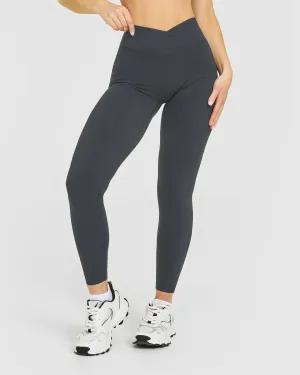 Thermal regulation Outdoor Lover Extra Soft Unified Wrap Leggings | Coal Vital Beat