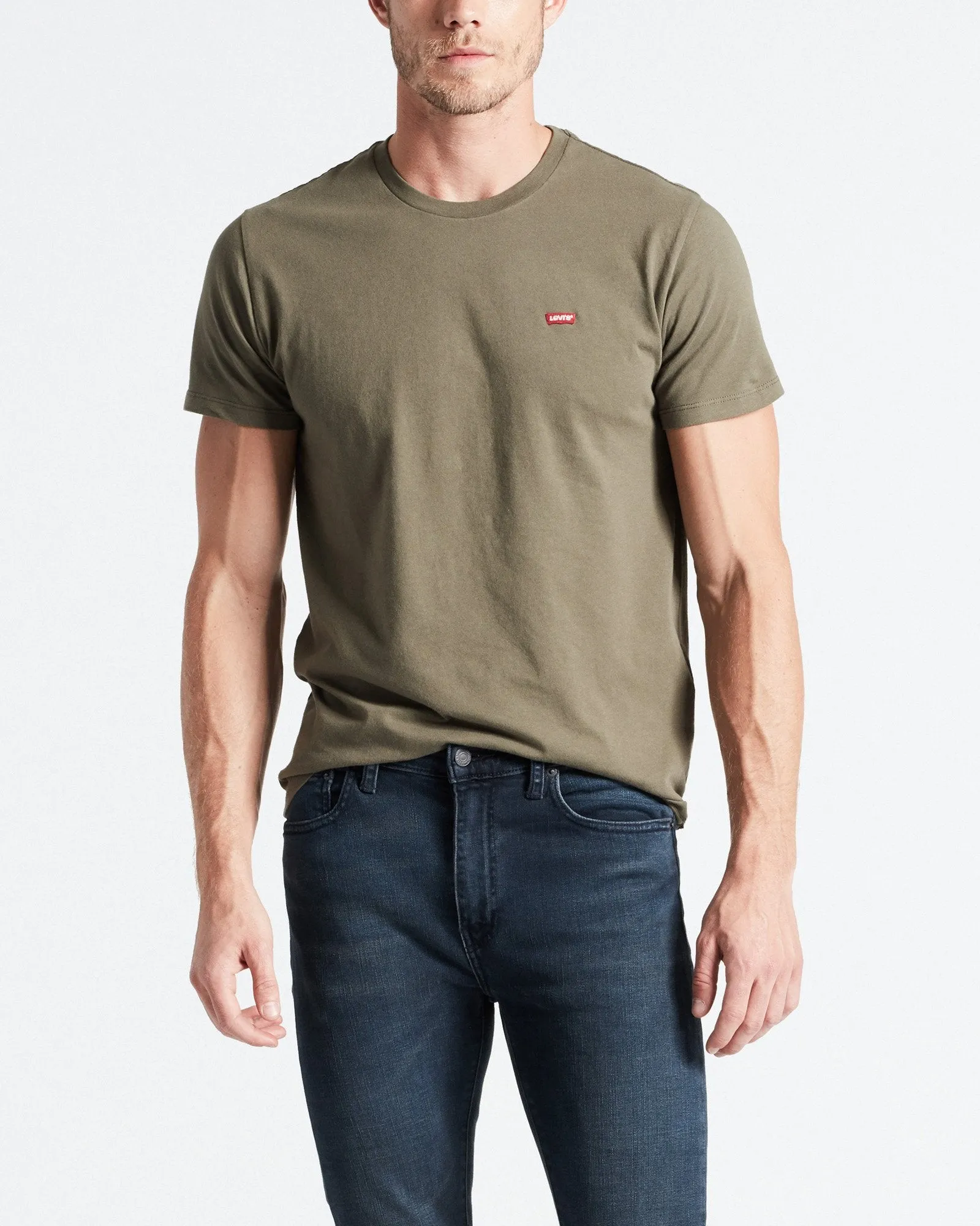 Levi's? Original HM Tee - Olive Night Neutral Outfit Festival Outfit Affordable Sunny Vibes