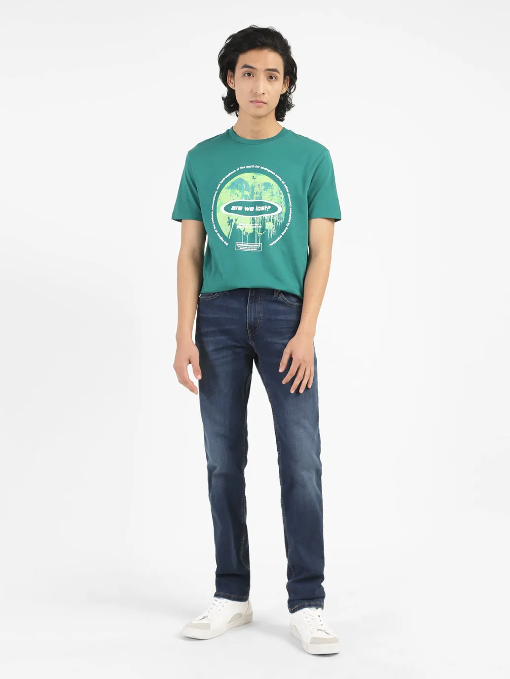 Date Night Sustainable Spring Mood Outdoor Enthusiast Formal Men's 511 Blue Slim Fit Mid Rise Jeans