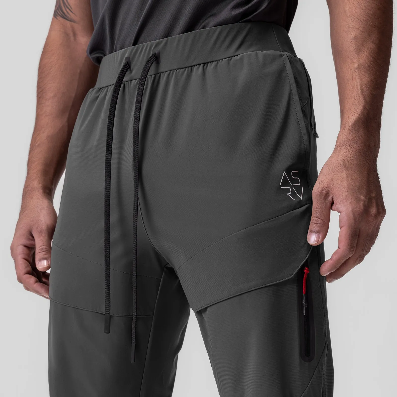 Smart Style Non Iron Technology 0690. Tetra-Lite? Tech High Rib Jogger - Space Grey "Cyber"