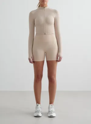 Anti Pill Surface Clay Shape Seamless Hotpants