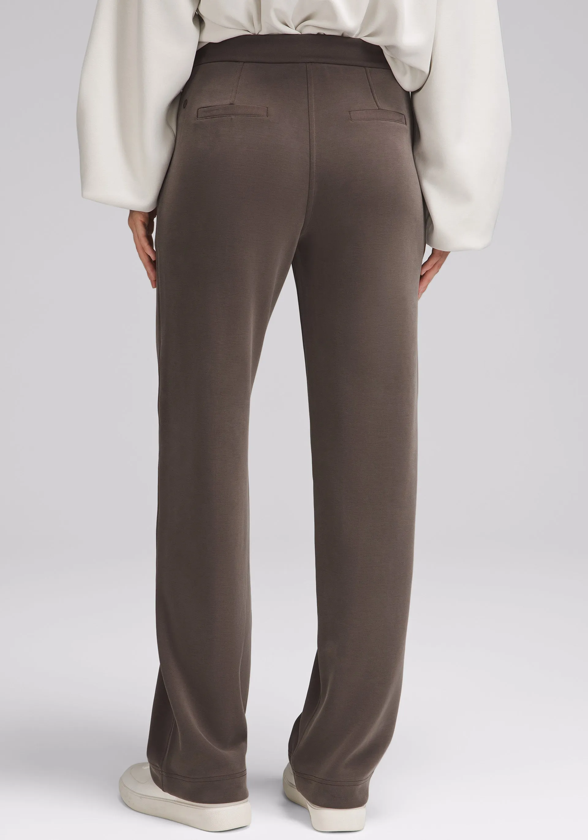 Recycled Polyester Blend Softstreme Pintuck Mid-Rise Pant | Regular
