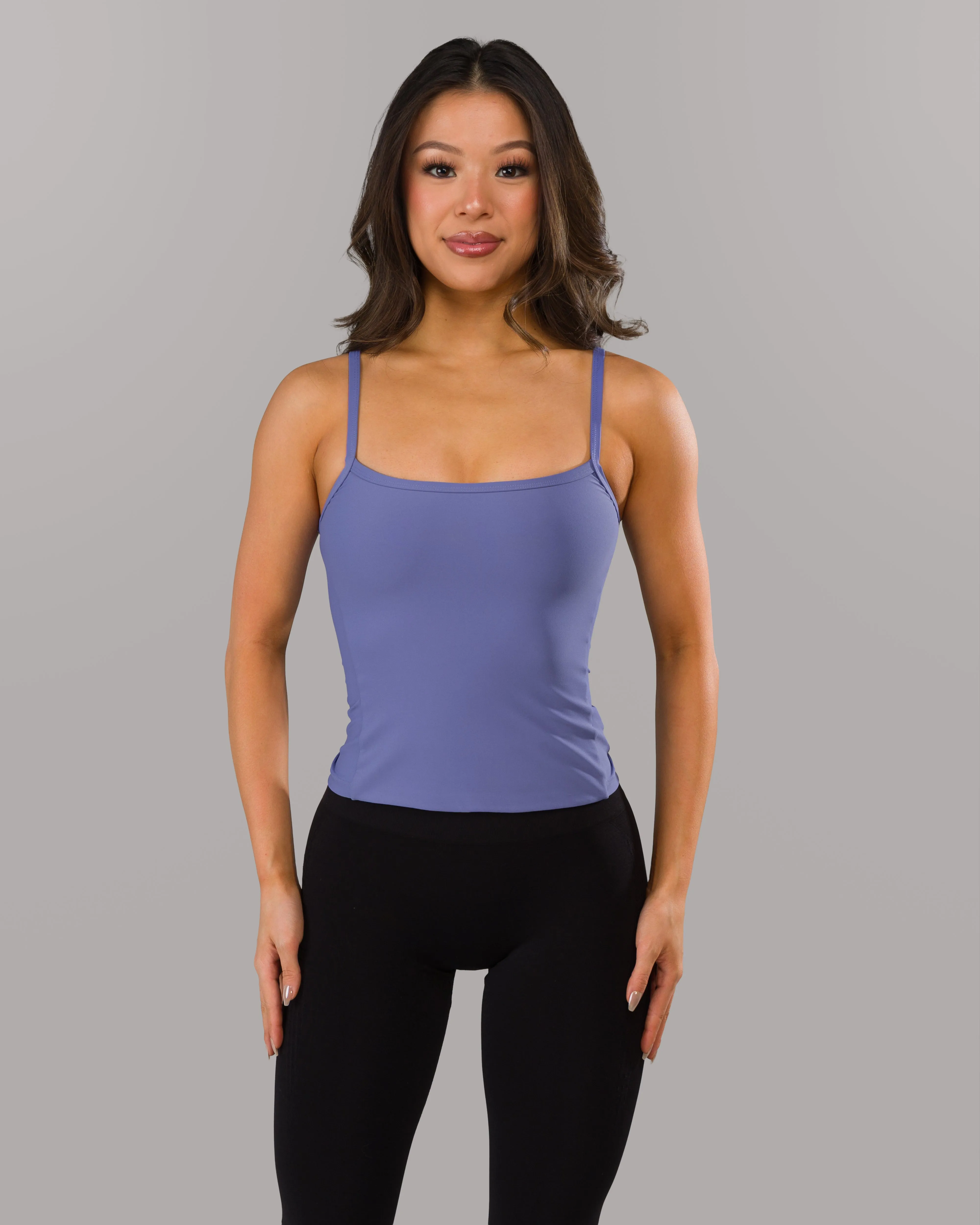 Basics Cami Tank - Bluebonnet Low Bulk Design Flex Cuff