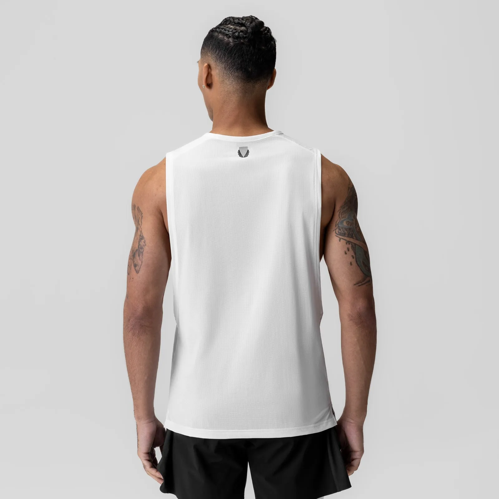 Fire resistant High Stretch 1061. Ice-Skin? Muscle Tank - White
