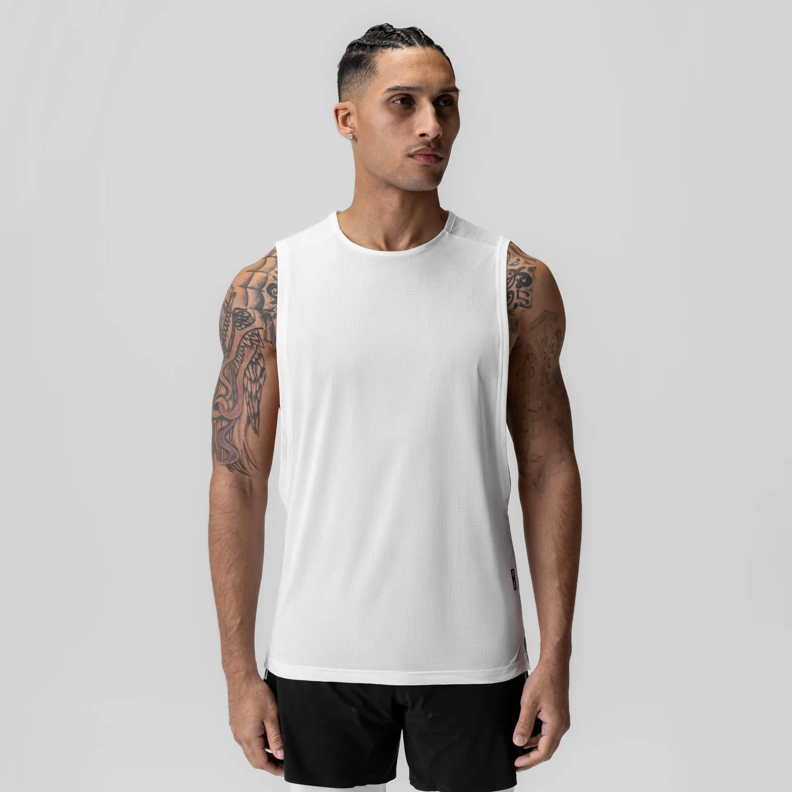 Emergency - response - suitable 1061. Ice-Skin? Muscle Tank - White