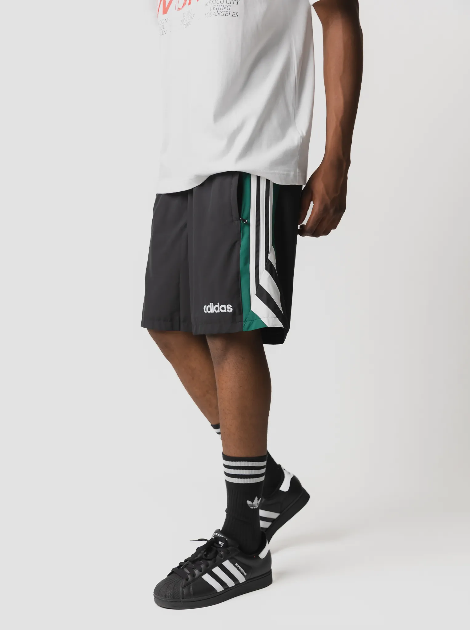 90s Football Short Sweat Wicking Technology