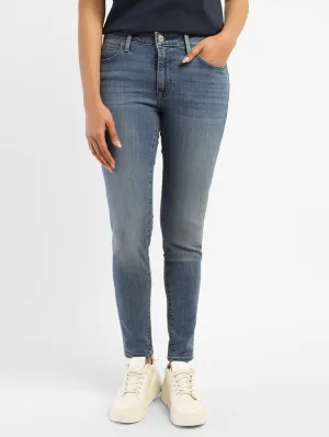 Versatile Fit Women's 711 Blue Skinny Fit Mid Rise Jeans