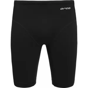 Orca Core Mens Swim Jammer Shorts - Black Fashionable Design UV Reflective Trim