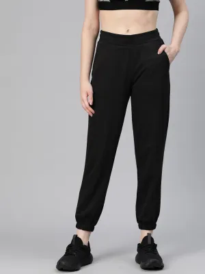 Alcis Women Solid Regular-Fit Joggers Adaptable Fit