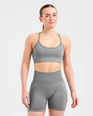 Empower Seamless Sports Bra - Grey Marl Modern fitness gear budget-friendly