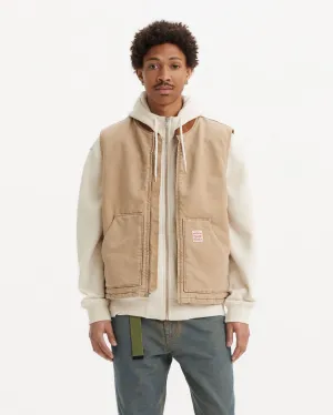 Stylish Touch Levi's? Workwear Sansome Vest - Tigers Eye