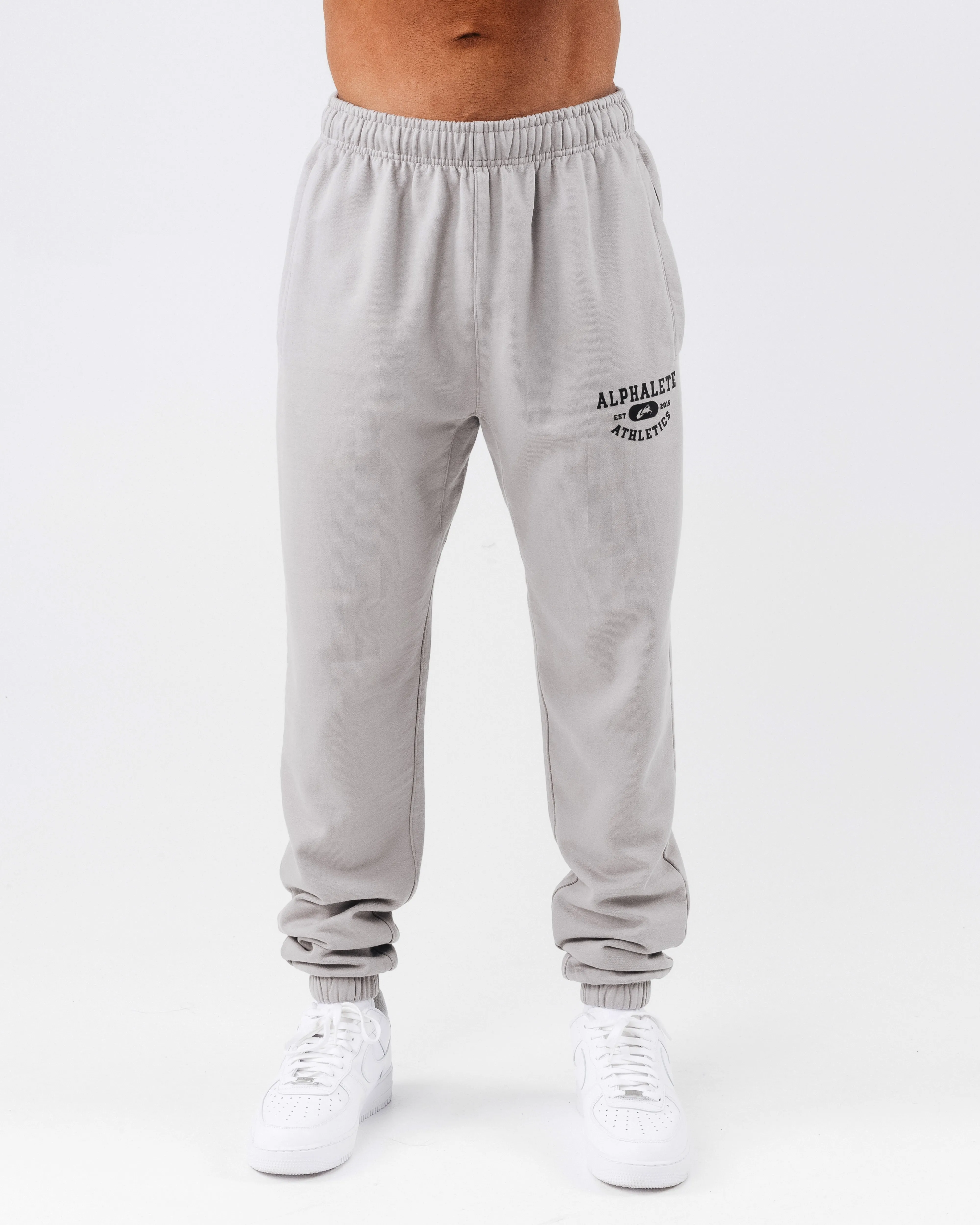 Travel Fit Member Vintage Jogger - Chrome