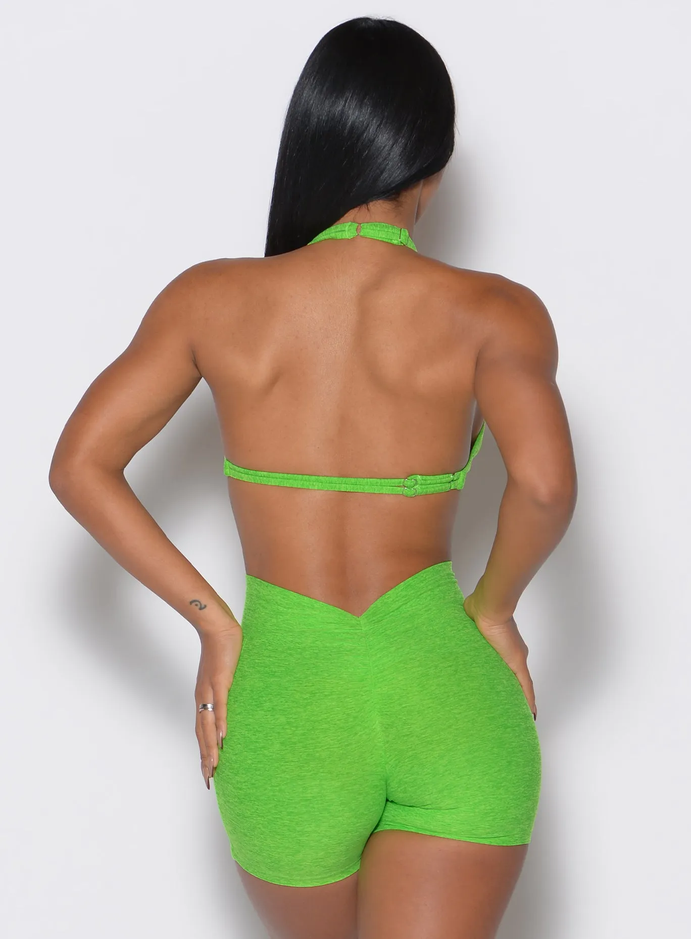 Cap-sleeved seams Butterfly Sports Bra