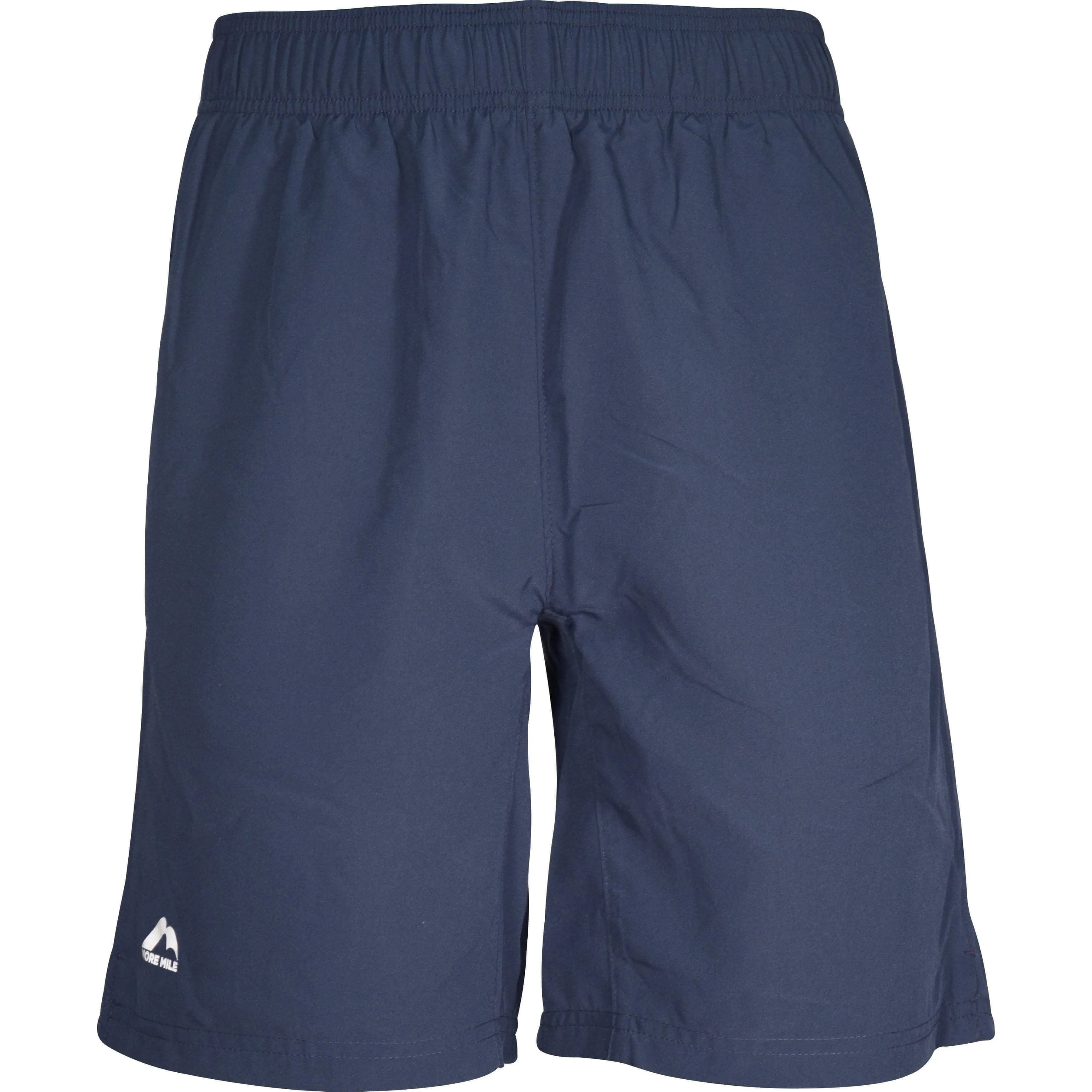 Compact Storage Feature beach goers More Mile Active 9 Inch Mens Running Shorts - Navy