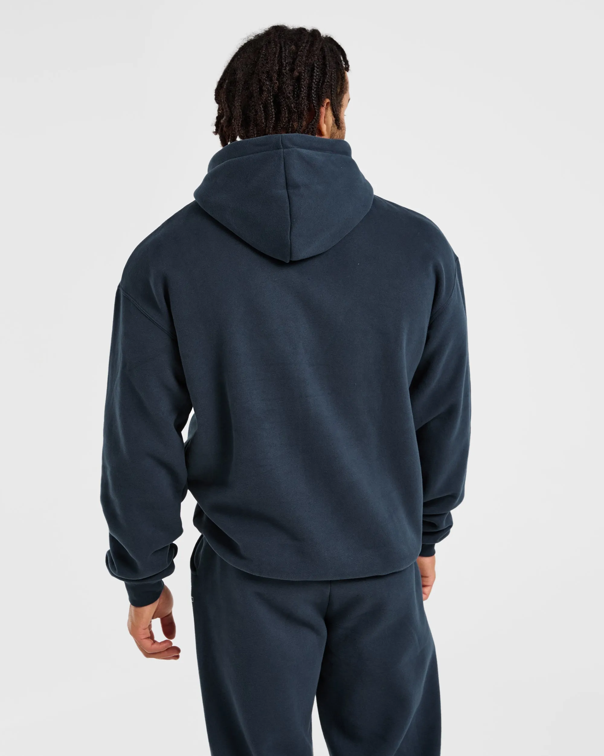 Athletics Oversized Hoodie - Navy Travel Buddy