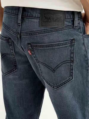 Men's 511 Blue Slim Fit Mid Rise Jeans Non Restrictive Thigh