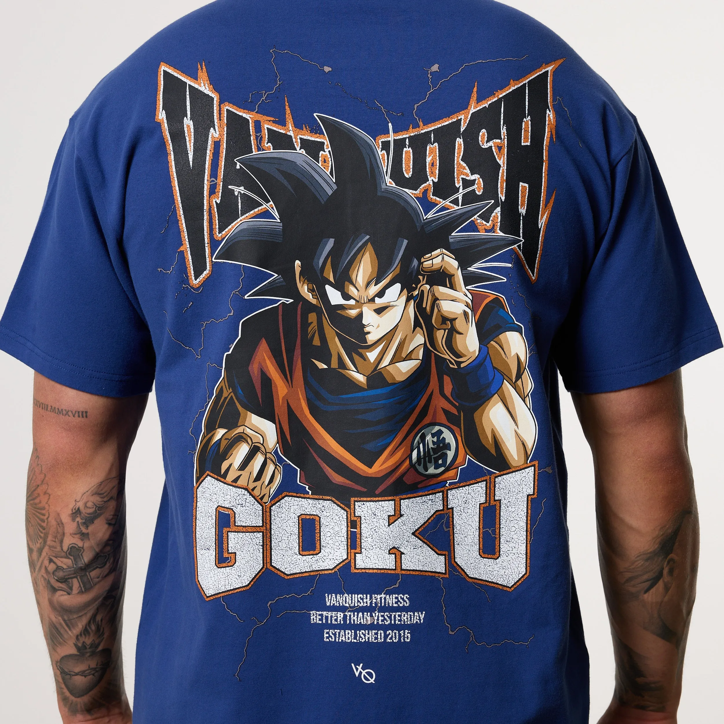 Vanquish DBS Goku Navy T-Shirt Trendy Tops