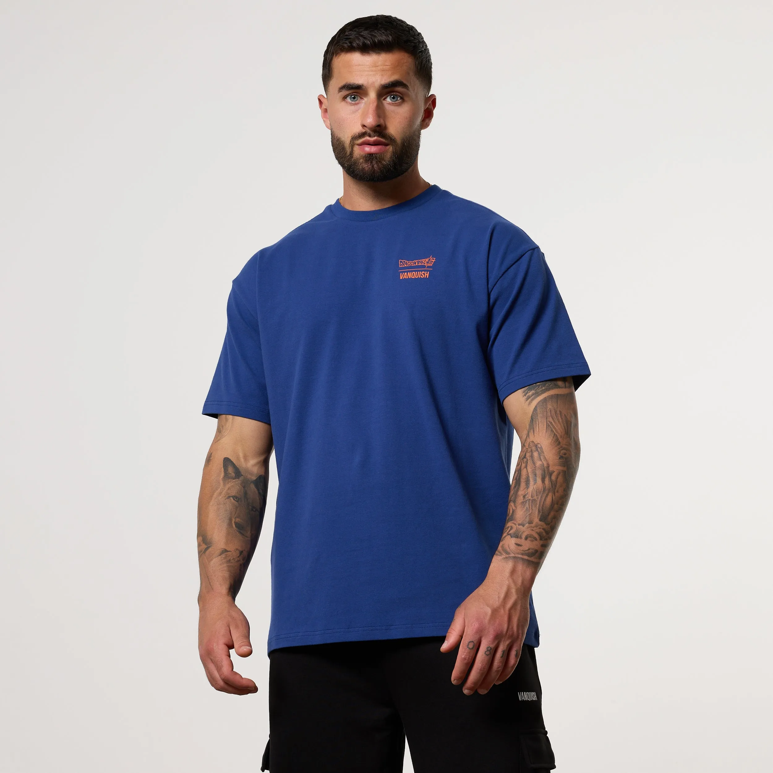 City Fashion Vanquish DBS Goku Navy T-Shirt