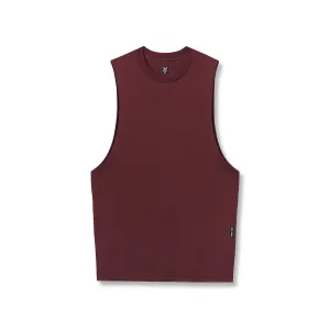 0926. Supima? Muscle Tank - Crimson Maneuverable