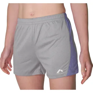 Shock Dispersing Architecture Evening Wear More Mile Jersey Womens Training Shorts - Grey