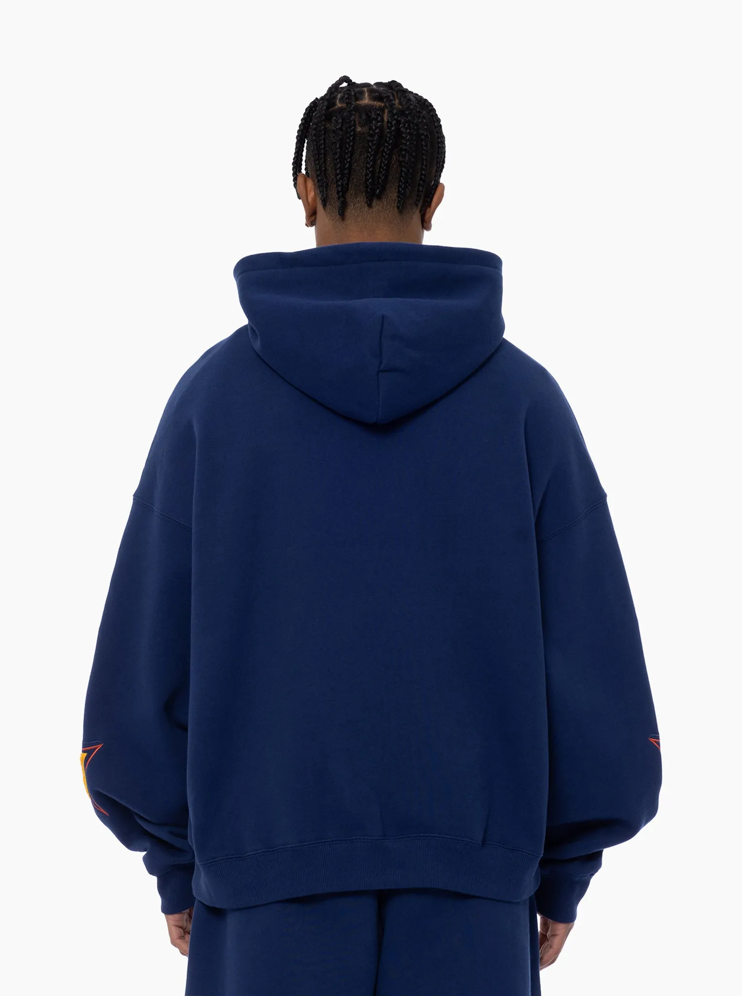 All Star 2000 Hoodie Backyard Chill Relaxed Silhouette