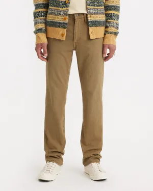 Acid Wash Effect Fit And Easy Levi's? 514 Relaxed Straight Mens Trousers - British Khaki X Stretch Twill