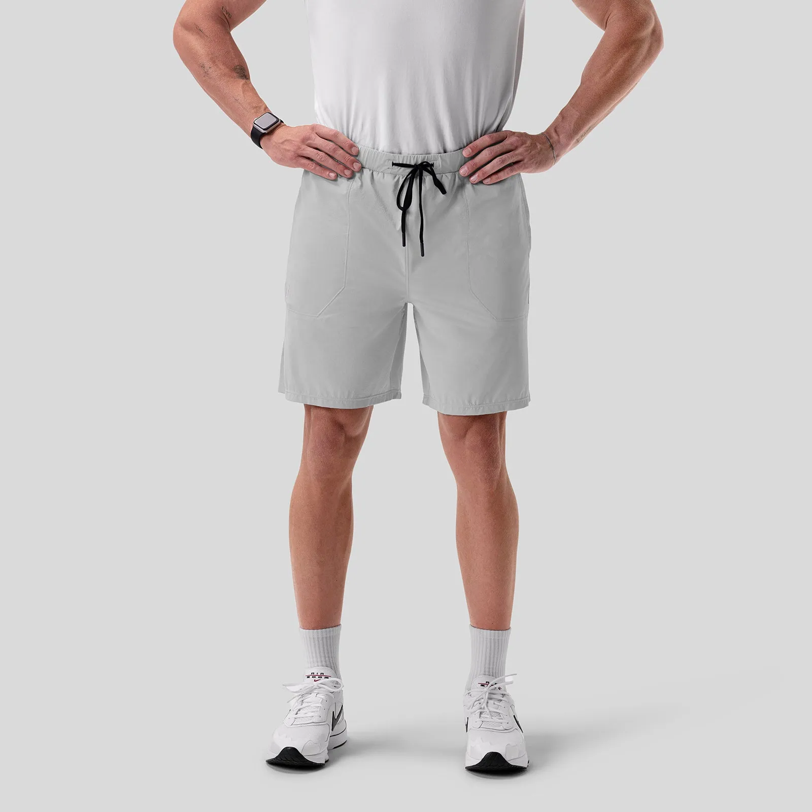 Reinforced Seams 0997. Aerotex? 8" Training Short - Slate Grey