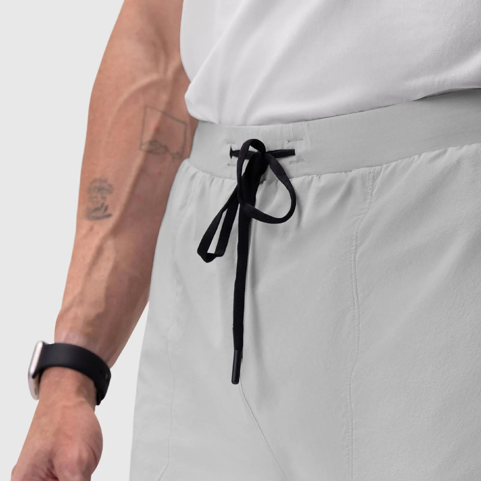 men's fashion fade resistant color 0997. Aerotex? 8" Training Short - Slate Grey