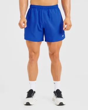 Quick Release Fasteners Stay Cool Technology Core 5" Shorts - Cobalt Blue