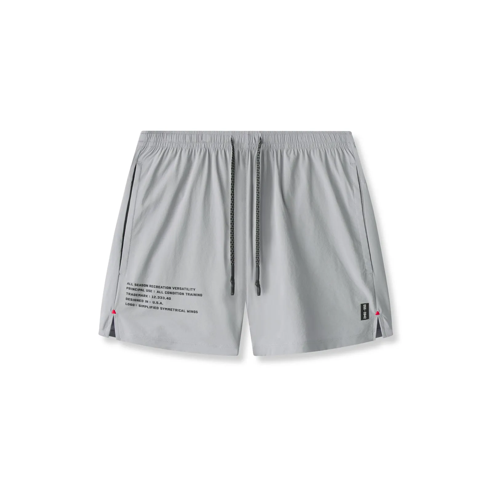 Collectible Item High-waisted 0942. Aerotex? 5" Training Short - Slate Grey
