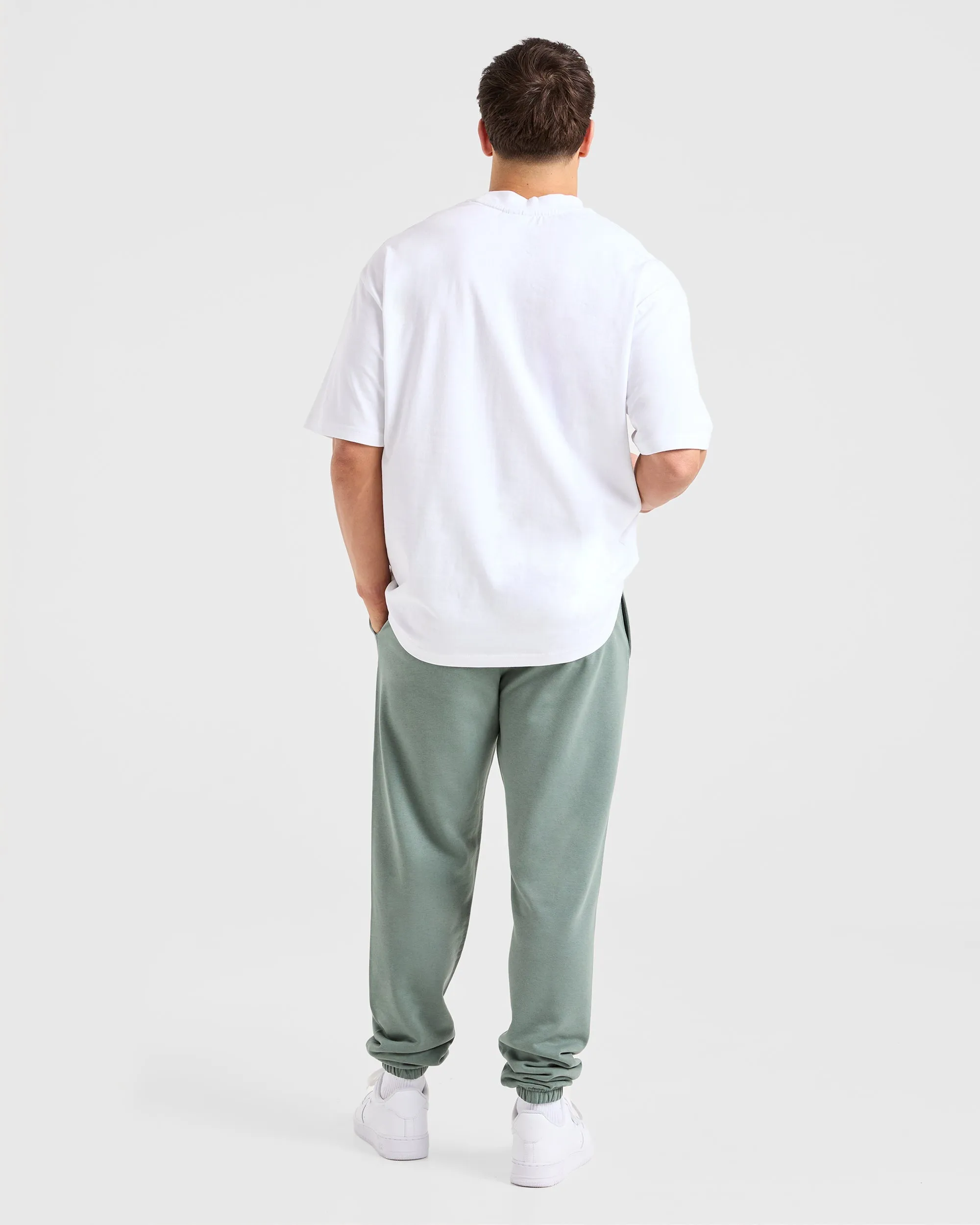 Wrinkle-Resistant Craft Oversized Joggers - Vintage Sage