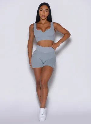 Figure Scrunch Shorts Durable Waistband
