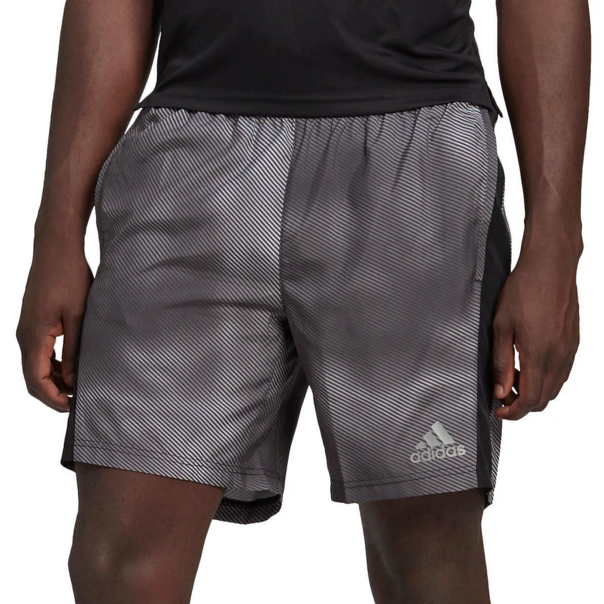 Urban Outfit adidas Own The Run 7 Inch Mens Running Shorts - Grey
