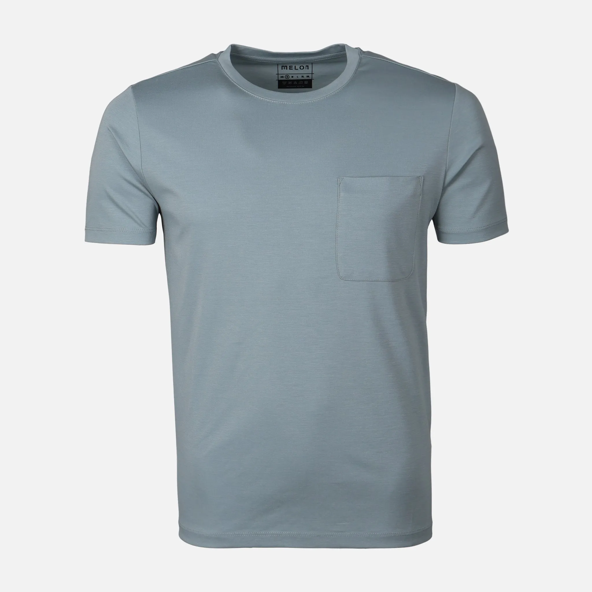 MultiPocket LayeredConstruction MEN T-SHIRT ROUND NECK REGULAR FIT