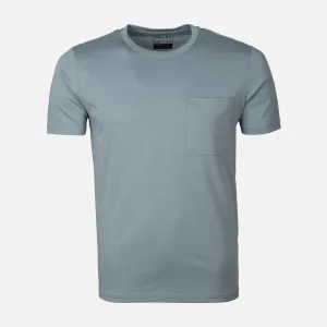 elastic waistband MEN T-SHIRT ROUND NECK REGULAR FIT