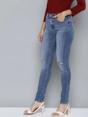 Classic Outfit Trusted Outfit Women's Blue Revel Shaping Skinny Fit High Rise Jeans